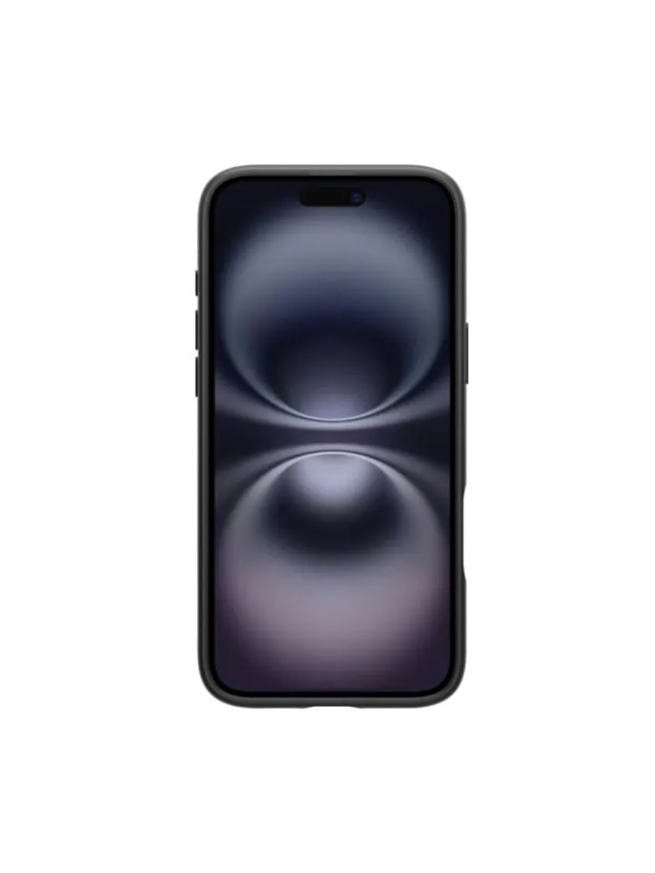 Spigen Smartphones & Zubehör<Liquid Air Hülle iPhone 16 Schwarz in Schwarz