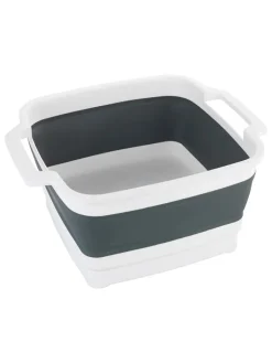 Wenko Putz- & Waschutensilien<Spülschüssel "Sira" in Grau/ Weiß - (B)39 x (H)18 x (T)32,5 cm