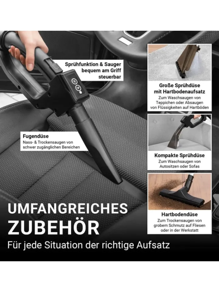 N8WERK Staubsauger<Sprüh- und Waschsauger Power Clean
