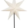 STAR Trading Stehleuchten<Standleuchte "Frozen" in Weiß- (B)52 x (H)80 cm