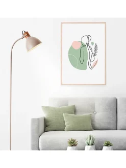 Brilliant Stehleuchten<Standleuchte "Erena" in Taupe - (H)150 cm