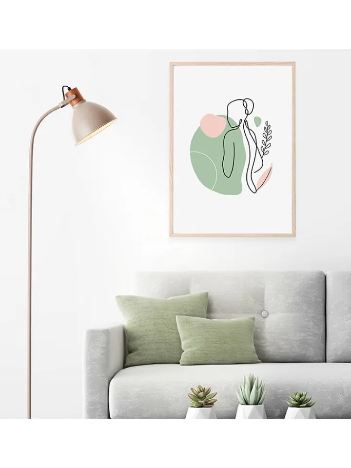 Brilliant Stehleuchten<Standleuchte "Erena" in Taupe - (H)150 cm