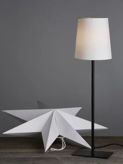 STAR Trading Lichterketten & Deko-Leuchten<Standleuchte "Frozen" in Weiß - (H)76 cm
