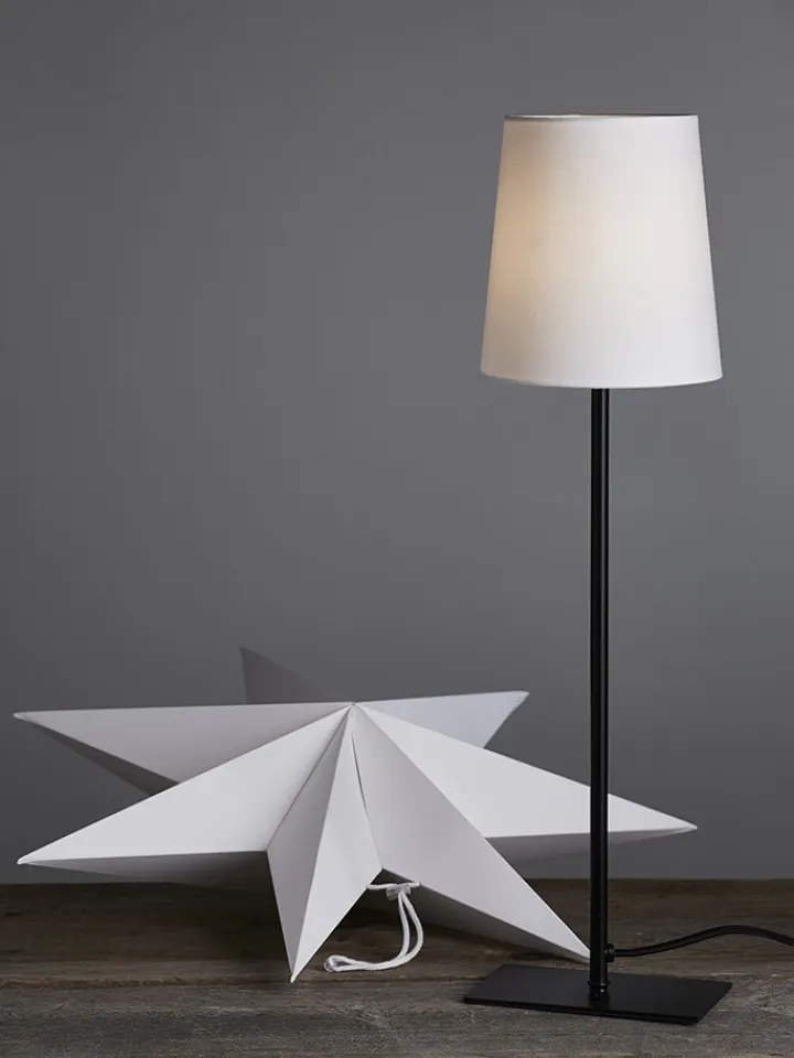 STAR Trading Lichterketten & Deko-Leuchten<Standleuchte "Frozen" in Weiß - (H)76 cm