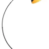Globo lighting Stehleuchten<Standleuchte "Gottfried" in Schwarz/ Gold - (L)115 x (B)45 x (H)182 cm