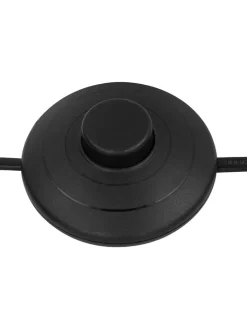 Globo lighting Stehleuchten<Standleuchte "Gottfried" in Schwarz/ Gold - (L)115 x (B)45 x (H)182 cm