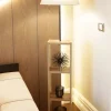 Opviq Stehleuchten<Standleuchte in Creme/ Braun - (H)150 cm