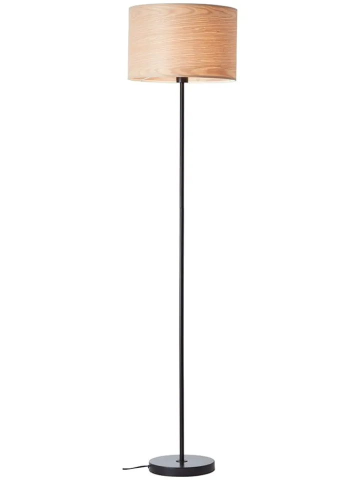Brilliant Stehleuchten<Standleuchte in Hellbraun/ Schwarz - (H)161,5 x Ø 38 cm