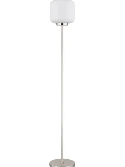 Globo lighting Stehleuchten<Standleuchte ''Kladora'' in Silber - (H)157 x Ø 24 cm