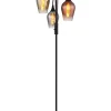 Globo lighting Stehleuchten<Standleuchte ''Lavus'' in Schwarz - (H)165 x Ø 43 cm