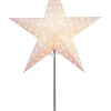 STAR Trading Stehleuchten<Standleuchte "Leo" in Weiß - (H)65 cm