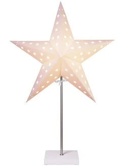 STAR Trading Stehleuchten<Standleuchte "Leo" in Weiß - (H)65 cm