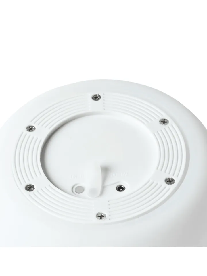 Beliani Stehleuchten<Stehlampe für den Außenbereich VULETAS in Weiß - (W) 27 x (H) 81 x (L) 27 cm