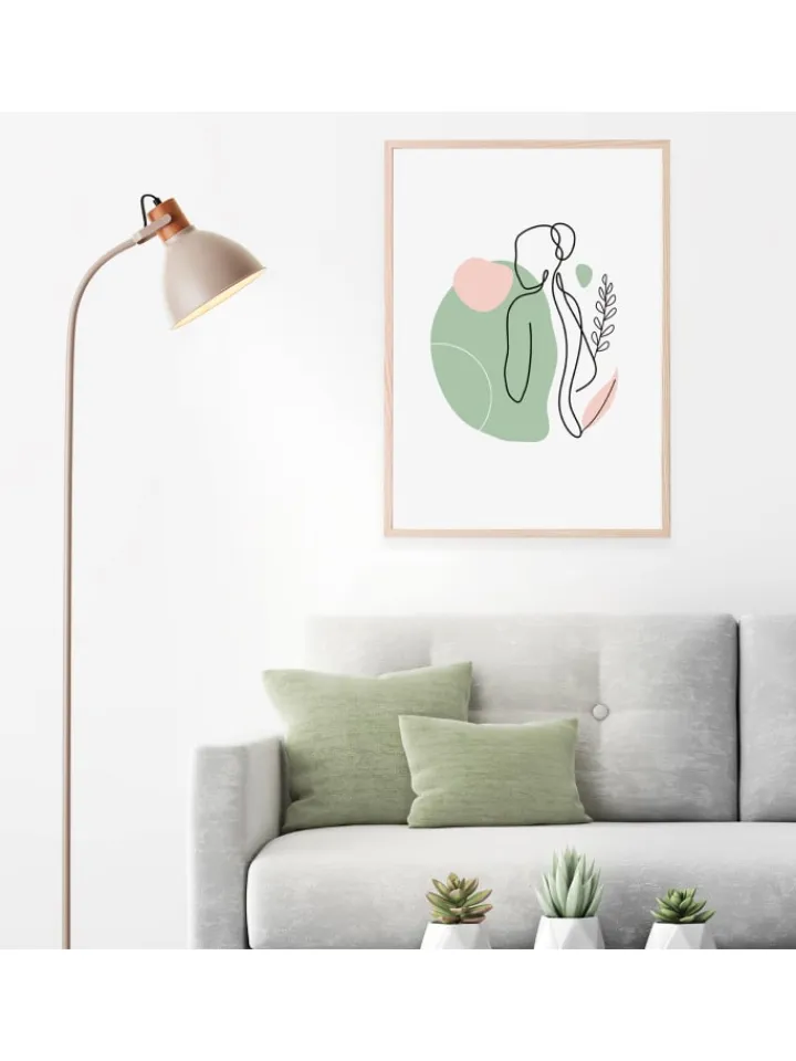 A.S. Création Stehleuchten<Stehlampe Franziska in Grau