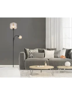 Globo lighting Stehleuchten<Stehleuchte "GIUSEPPE" in black