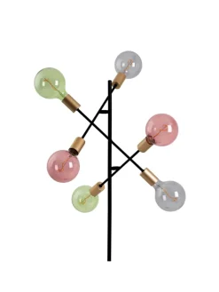 näve Stehleuchten<Stehleuchte "MODO" in schwarz - (L)49 cm x (B)49 cm x (H)150 cm