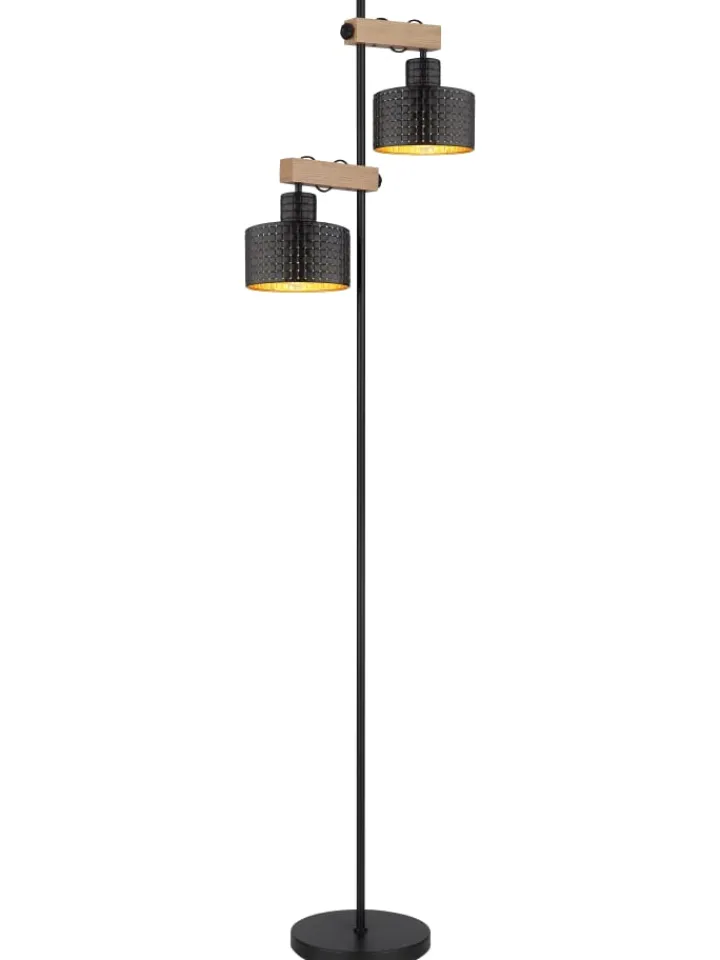 Globo lighting Stehleuchten<Stehleuchte "RIELLY" in black
