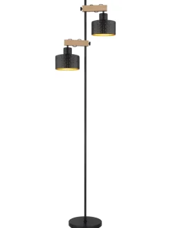 Globo lighting Stehleuchten<Stehleuchte "RIELLY" in black