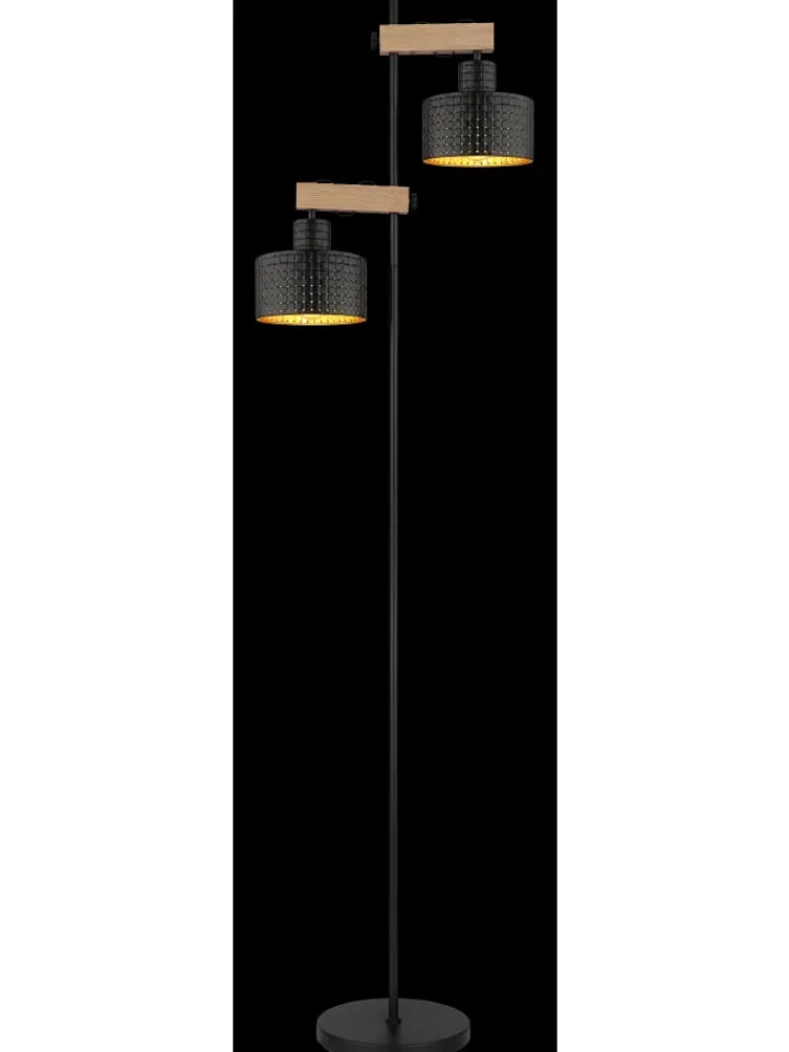 Globo lighting Stehleuchten<Stehleuchte "RIELLY" in black