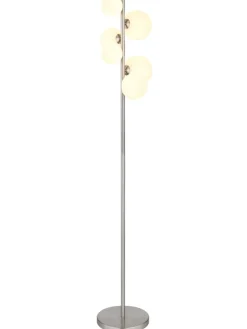Globo lighting Stehleuchten<Stehleuchte "RIHA" in silver
