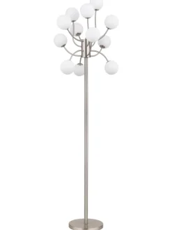 Globo lighting Stehleuchten<Stehleuchte "RIHA" in silver