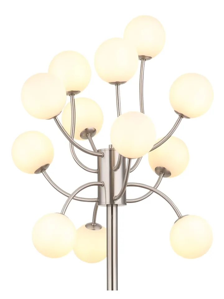 Globo lighting Stehleuchten<Stehleuchte "RIHA" in silver