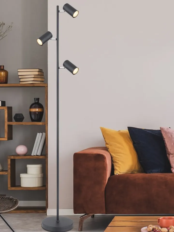 Globo lighting Stehleuchten<Stehleuchte "ROBBY" in black