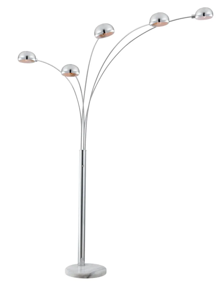 Globo lighting Stehleuchten<Stehleuchte "SEYMOUR" in silver