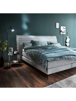 Schöner Wohnen Stehleuchten<Stehleuchte Stina in schwarz - (H) 154 cm x Ø 23 cm