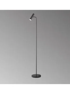 Schöner Wohnen Stehleuchten<Stehleuchte Stina in schwarz - (H) 154 cm x Ø 23 cm