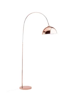 Beliani Stehleuchten<Stehleuchten CANDELLA in Kupfer - (W) 35 x (H) 158 x (L) 65 cm