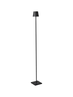 Beliani Stehleuchten<Stehleuchten GAVARRESA in Schwarz - (W) 15 x (H) 131 x (L) 15 cm