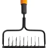 Fiskars Gartendekoration<Sternfräse "QuikFit" in Schwarz/ Orange