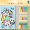 URSUS Kreativbedarf & Do-It-Yourself<Stickkarten-Set "Ganzjahr" in Bunt