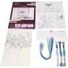 Anchor Kreativbedarf & Do-It-Yourself<Stick-Set "Peace" in Blau/ Weiß