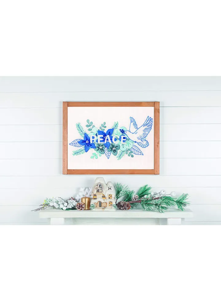Anchor Kreativbedarf & Do-It-Yourself<Stick-Set "Peace" in Blau/ Weiß