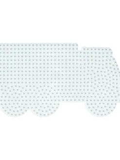 Hama Partyzubehör & -Dekoration<Stiftplatten-Set Fahrzeuge, weiß für Midi-Bügelperlen - ab 5 Jahren