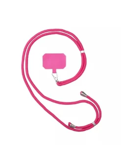 COFI 1453 Smartphones & Zubehör<Stilvoller Riemen für Telefon und Schlüssel Dunkel Pink in Pink