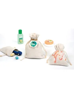 folia PAPER Kreativbedarf & Do-It-Yourself<Stoffbeutel in Natur - 6 Stück