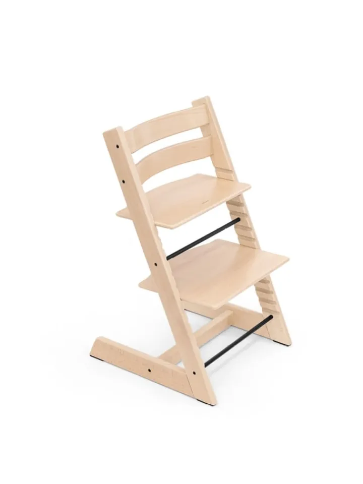 Stokke Babymöbel<® Tripp Trapp Hochstuhl Natural inkl. Babyset in Braun ab 0 Monate