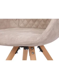 Kayoom Sitzmöbel<Stuhl Chadwick 2erSet in weiß - creme