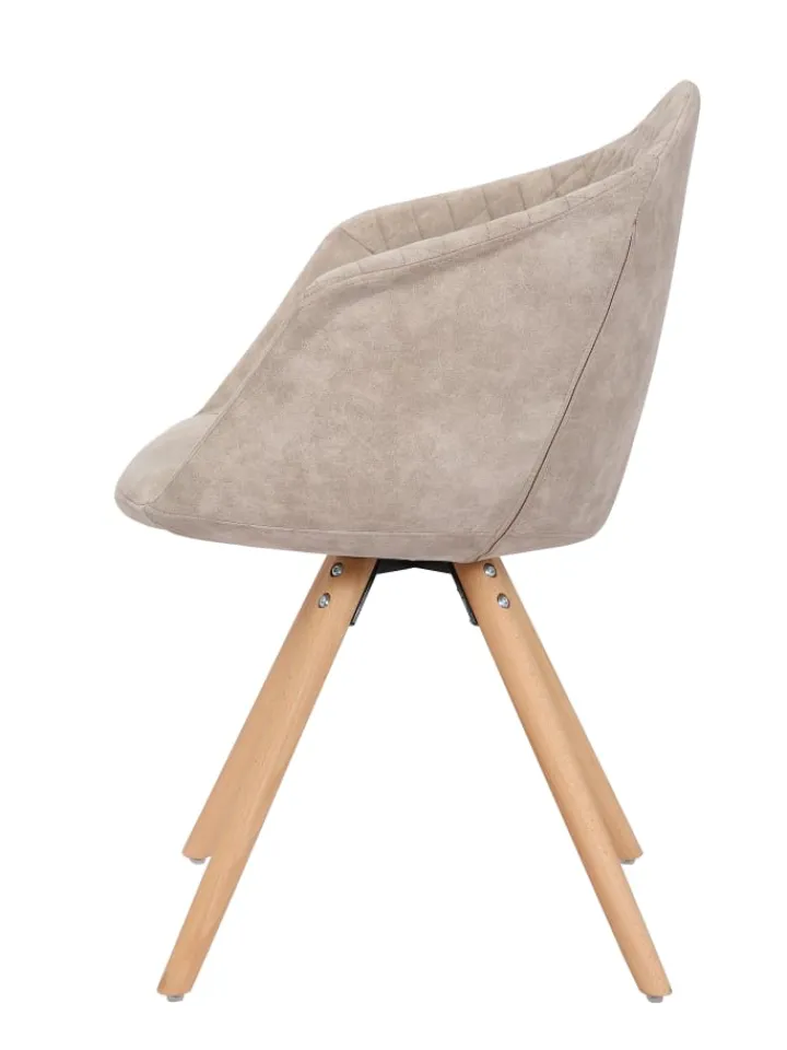 Kayoom Sitzmöbel<Stuhl Chadwick 2erSet in weiß - creme