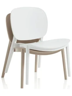 TFT Home Sitzmöbel<Stuhl "Mahon" in Weiß - (B)58 x (H)71 x (T)48,5 cm