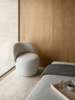 Blomus Aufbewahren & Servieren<Tablett "Kankyo" in Beige - (L)46 x (B)30 cm