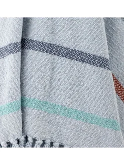 Bloomingville Wohndecken & Plaids<Tagesdecke ''Frey'' in Hellblau - (L)160 x (B)130 cm