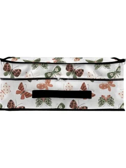 The Wild Hug Kisten & Körbe<Tasche "Butterflies" in Weiß/ Bunt - (B)36 x (H)11 x (T)25 cm