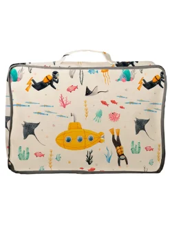 The Wild Hug Kisten & Körbe<Tasche "Submarine" in Creme - (B)36 x (H)11 x (T)25 cm