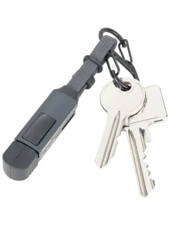 Troika Technikzubehör<Taschenanhänger-Ladekabel ''Speedy'' in Schwarz - (L)13 cm
