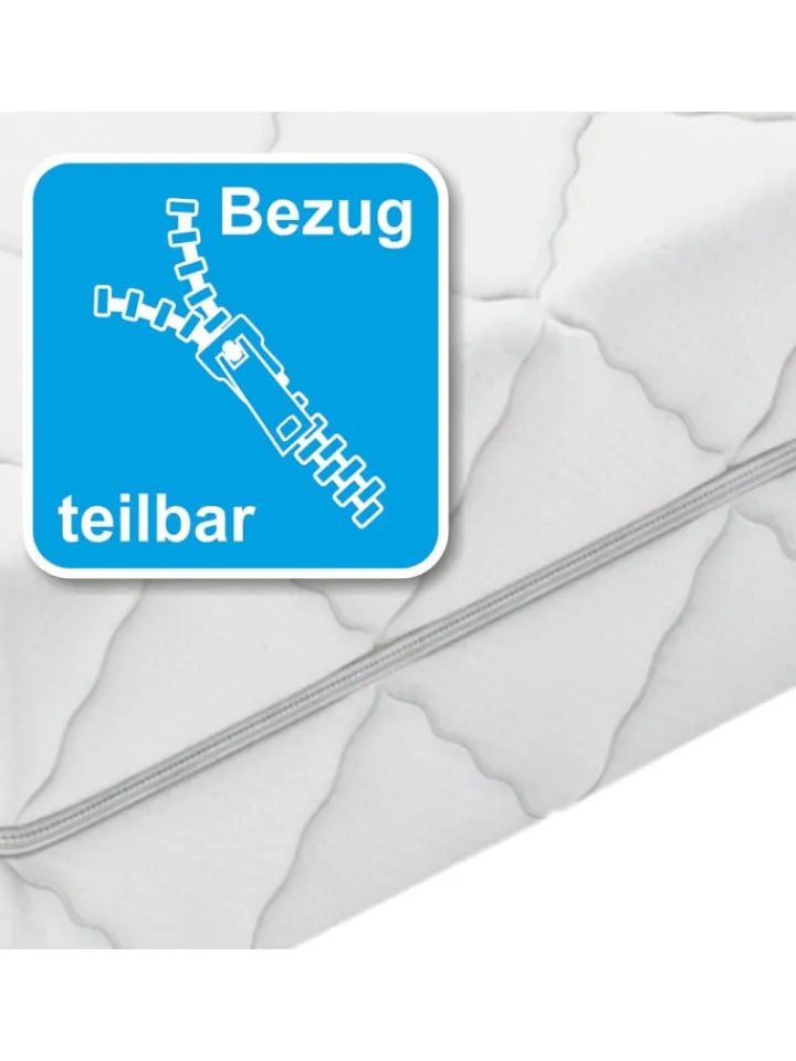 Matratzen Perfekt Betten & Matratzen<Taschenfederkernmatratze Berlin Plus in Weiß , Härtegrade 3 und 4