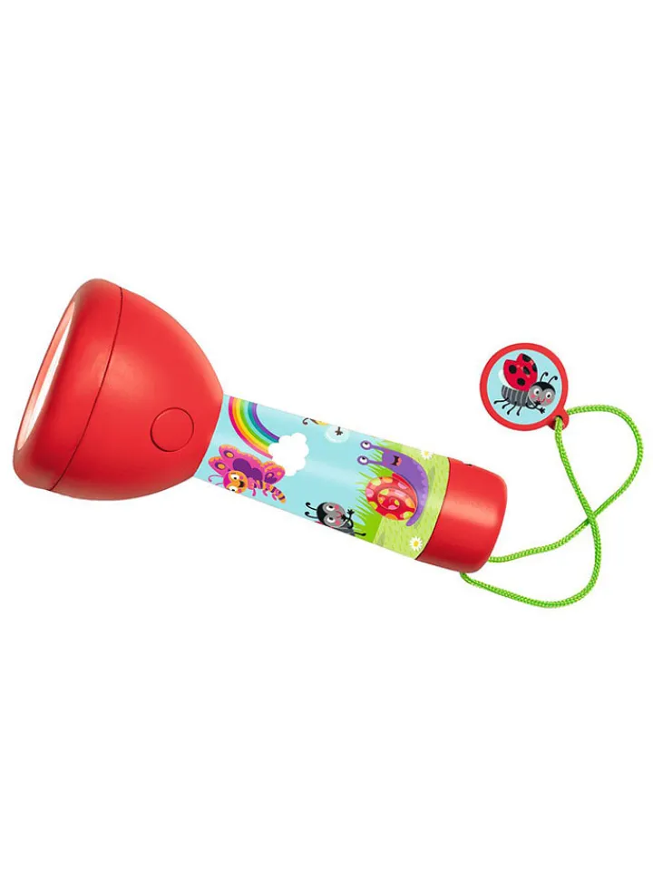 moses. Leuchtmittel<Taschenlampe Krabbelkäfer" in Rot - ab 3 Jahren